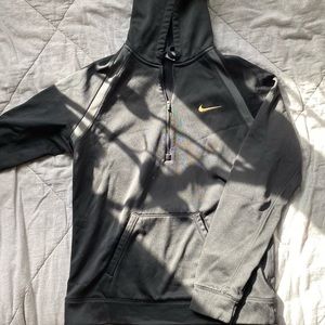 Nike Therma Fit Hoodie with gold check